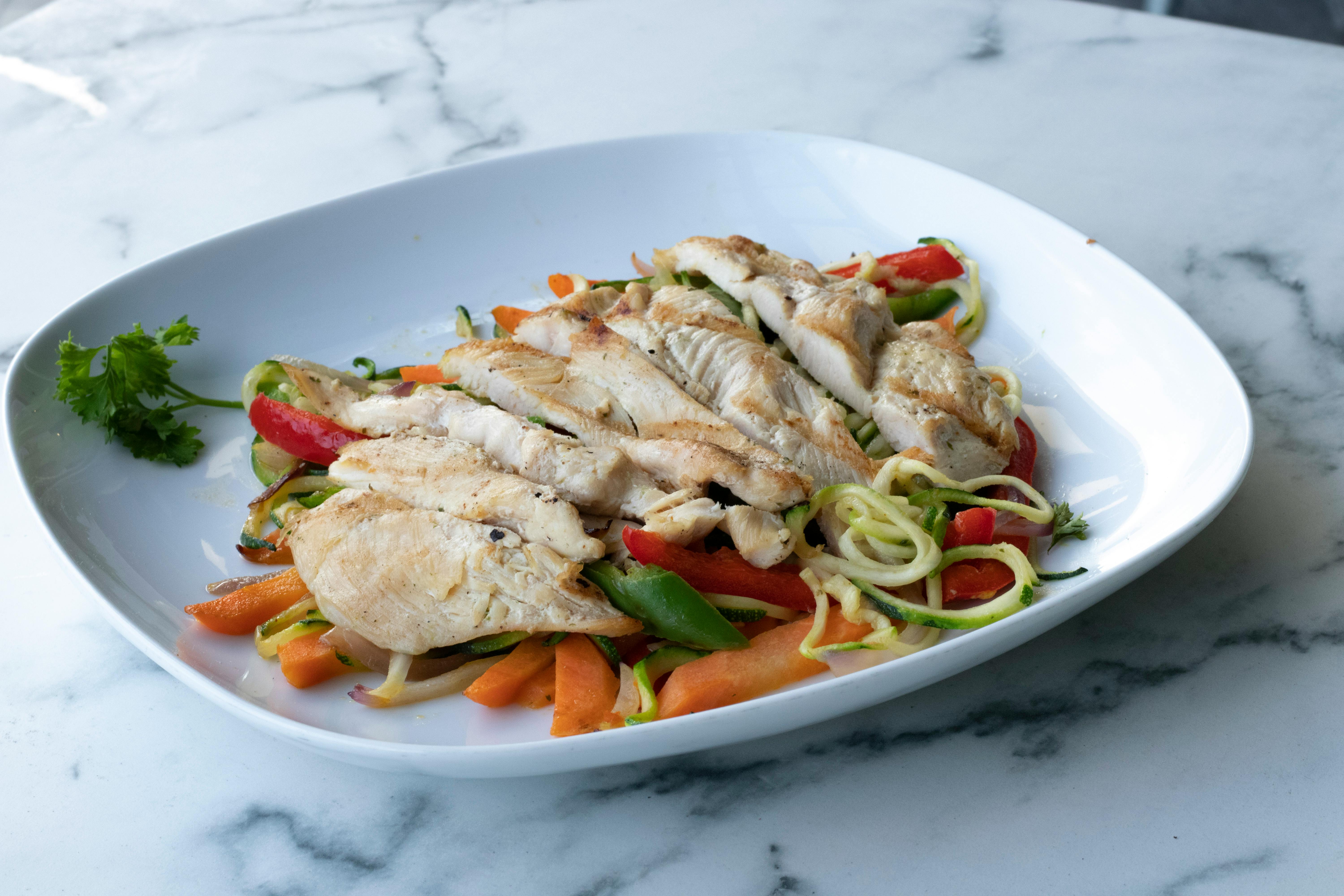 Healthy Low Iodine Meal