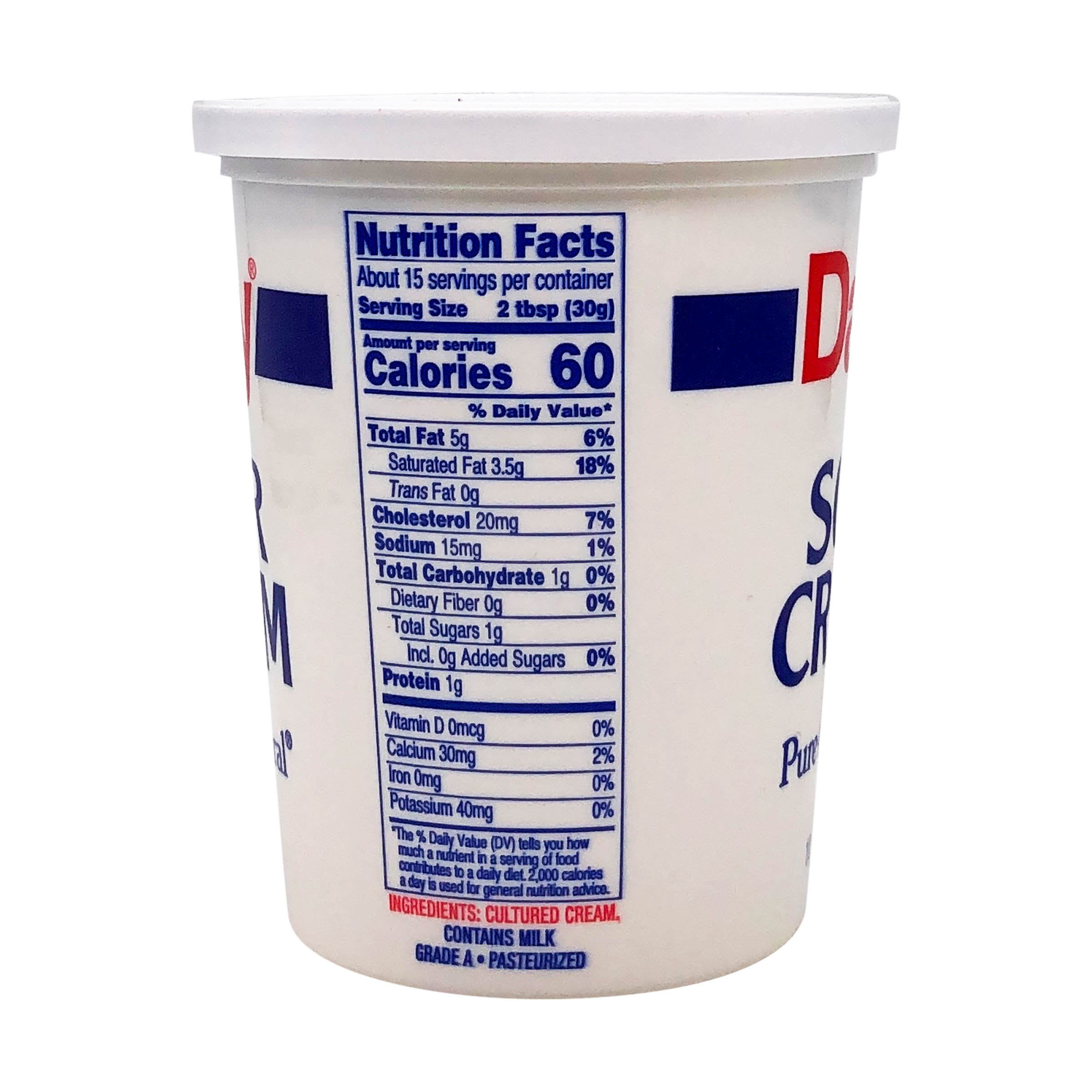 Calories in Sour Cream